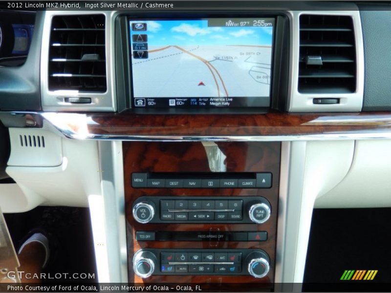 Ingot Silver Metallic / Cashmere 2012 Lincoln MKZ Hybrid