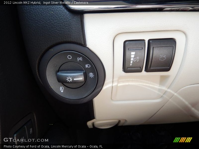 Ingot Silver Metallic / Cashmere 2012 Lincoln MKZ Hybrid