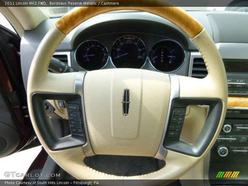 Bordeaux Reserve Metallic / Cashmere 2011 Lincoln MKZ FWD