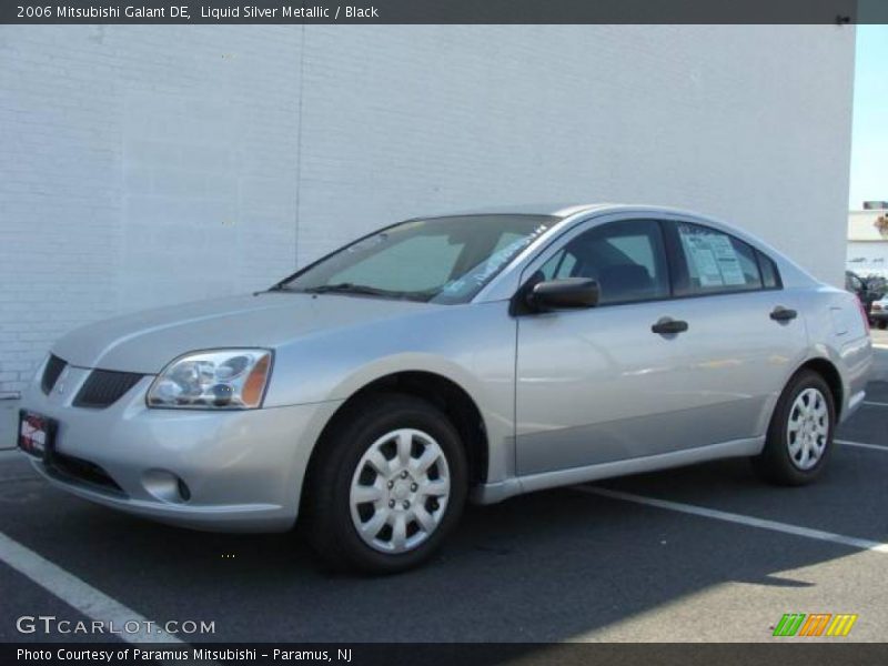 Liquid Silver Metallic / Black 2006 Mitsubishi Galant DE