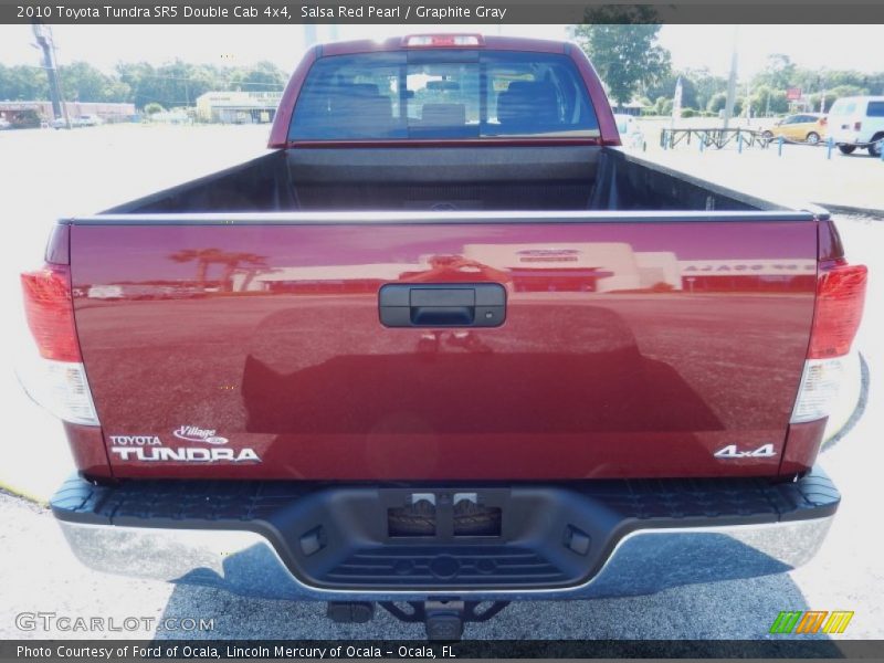 Salsa Red Pearl / Graphite Gray 2010 Toyota Tundra SR5 Double Cab 4x4