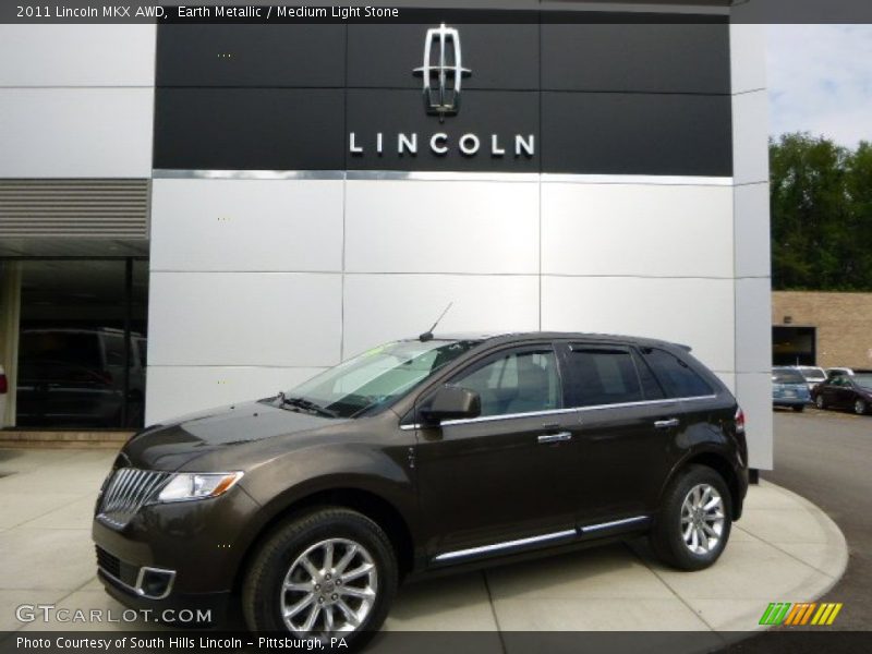 Earth Metallic / Medium Light Stone 2011 Lincoln MKX AWD