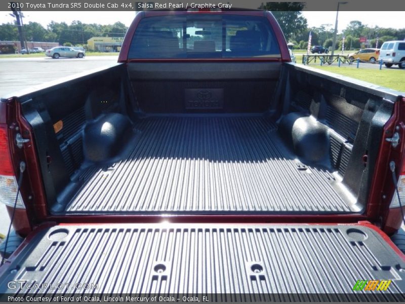 Salsa Red Pearl / Graphite Gray 2010 Toyota Tundra SR5 Double Cab 4x4