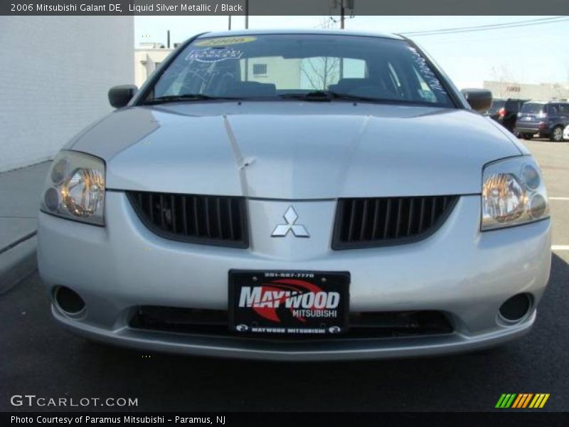 Liquid Silver Metallic / Black 2006 Mitsubishi Galant DE