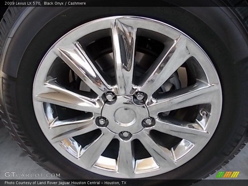 Black Onyx / Cashmere 2009 Lexus LX 570