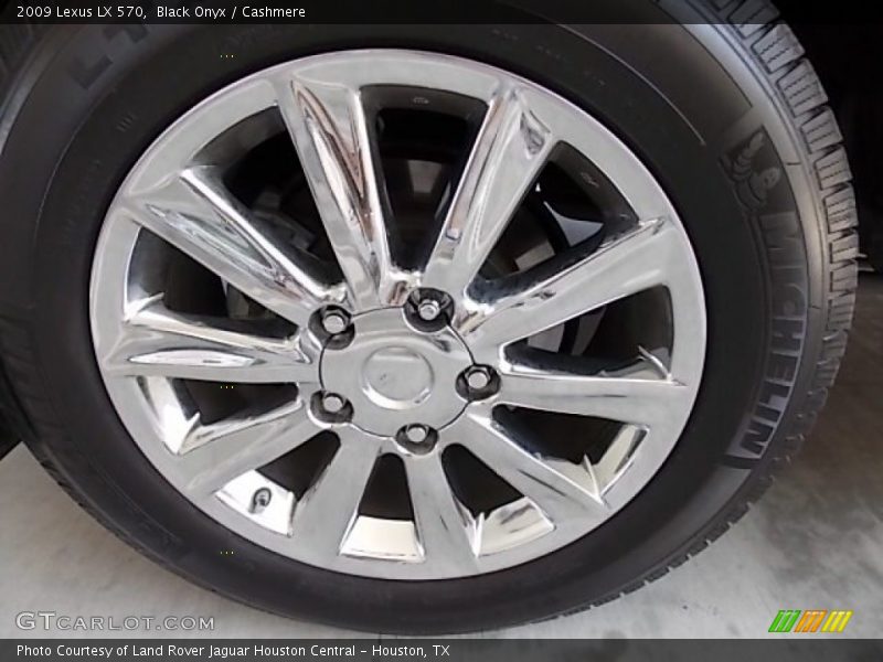 Black Onyx / Cashmere 2009 Lexus LX 570