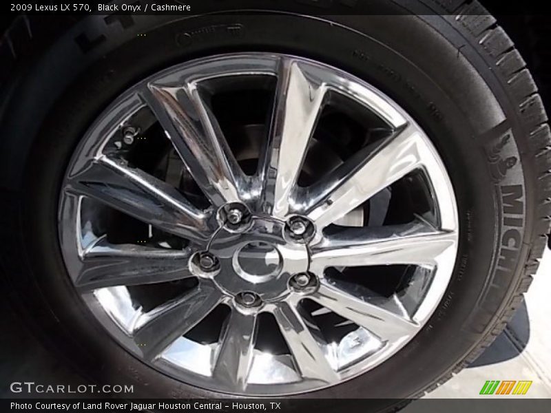 Black Onyx / Cashmere 2009 Lexus LX 570