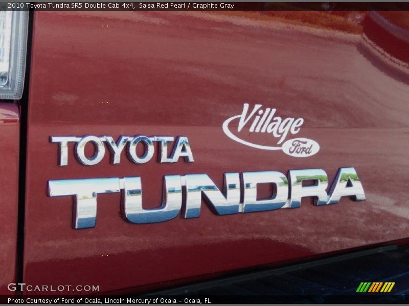 Salsa Red Pearl / Graphite Gray 2010 Toyota Tundra SR5 Double Cab 4x4
