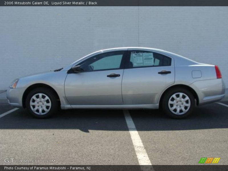 Liquid Silver Metallic / Black 2006 Mitsubishi Galant DE