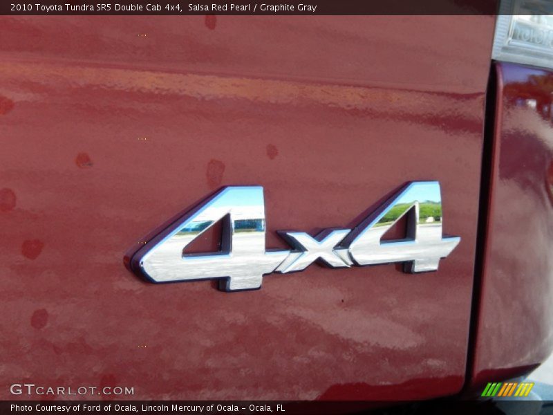 Salsa Red Pearl / Graphite Gray 2010 Toyota Tundra SR5 Double Cab 4x4