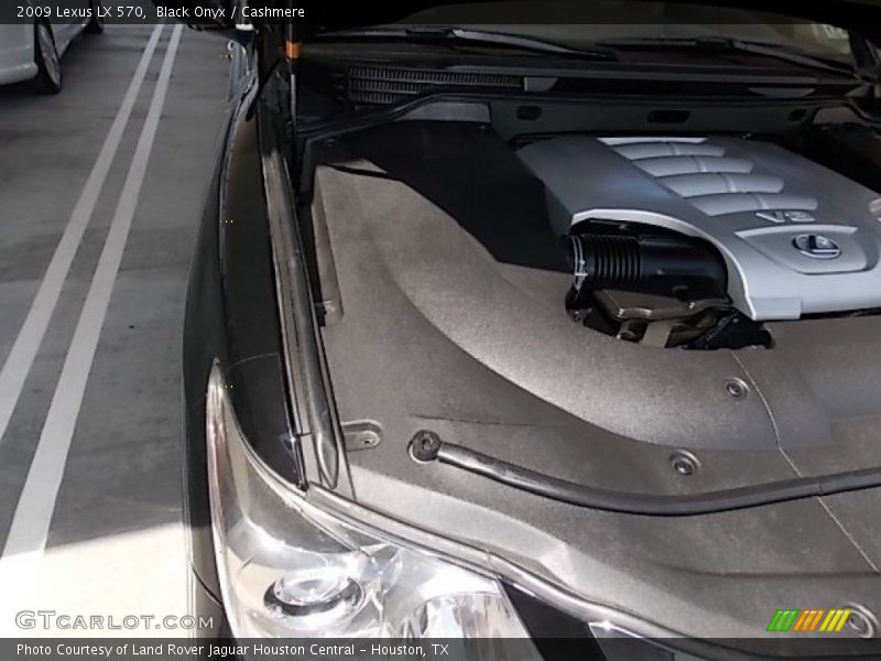 Black Onyx / Cashmere 2009 Lexus LX 570