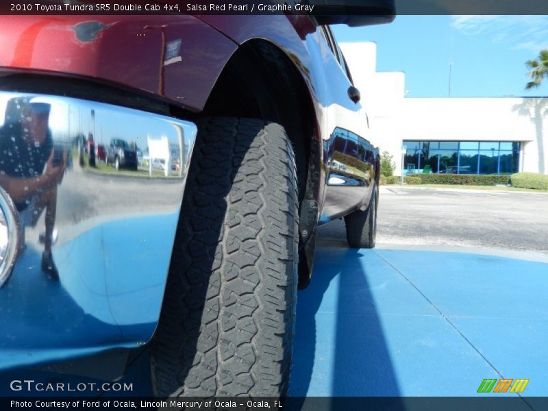 Salsa Red Pearl / Graphite Gray 2010 Toyota Tundra SR5 Double Cab 4x4