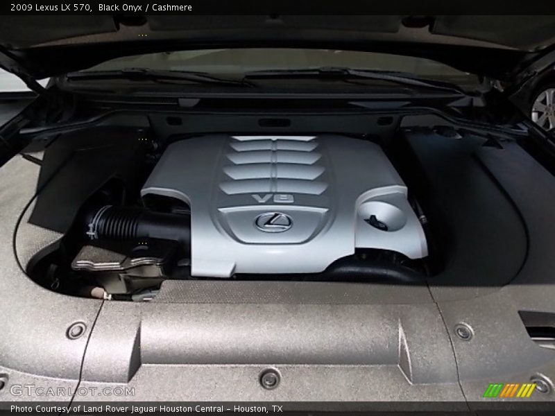 Black Onyx / Cashmere 2009 Lexus LX 570