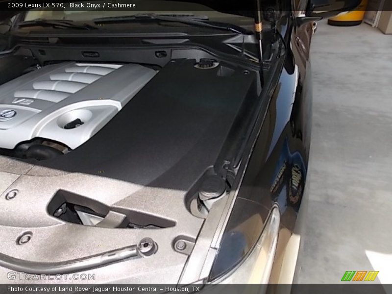 Black Onyx / Cashmere 2009 Lexus LX 570