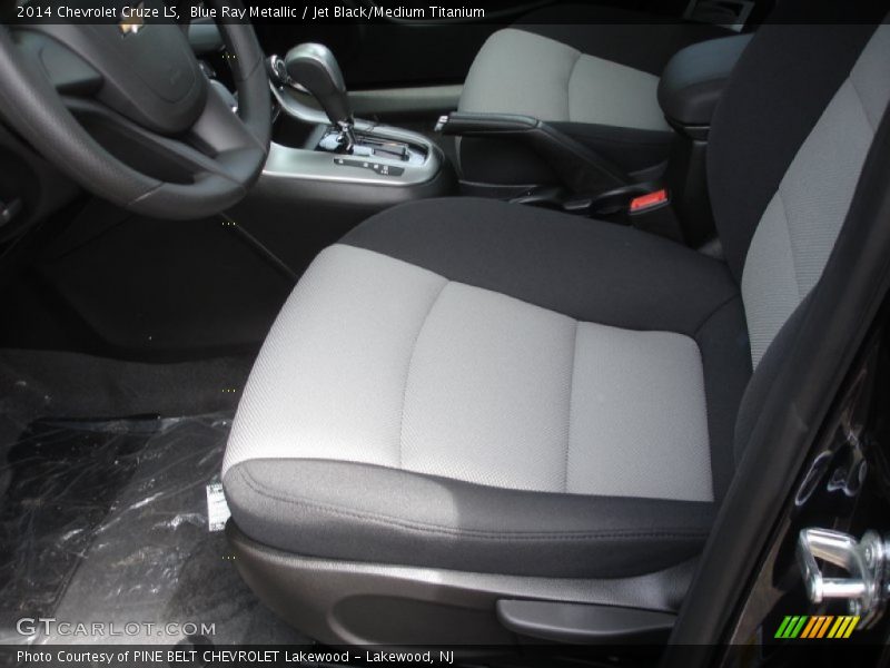 Blue Ray Metallic / Jet Black/Medium Titanium 2014 Chevrolet Cruze LS