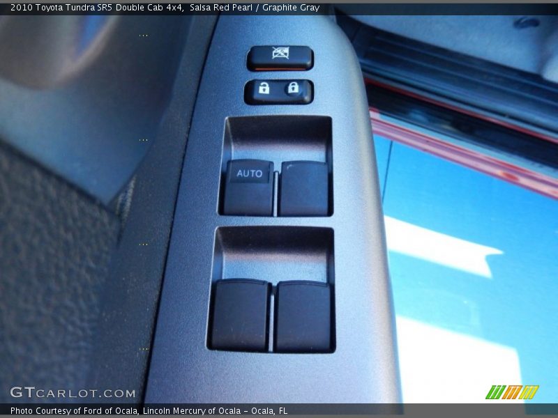 Salsa Red Pearl / Graphite Gray 2010 Toyota Tundra SR5 Double Cab 4x4