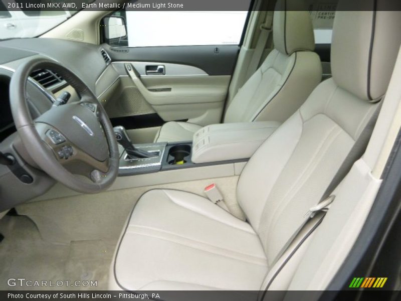 Front Seat of 2011 MKX AWD