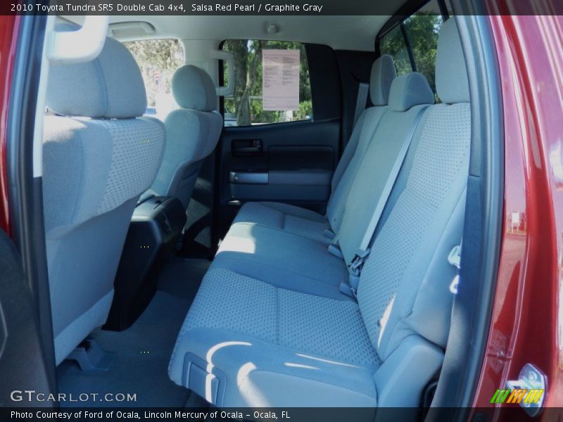 Salsa Red Pearl / Graphite Gray 2010 Toyota Tundra SR5 Double Cab 4x4