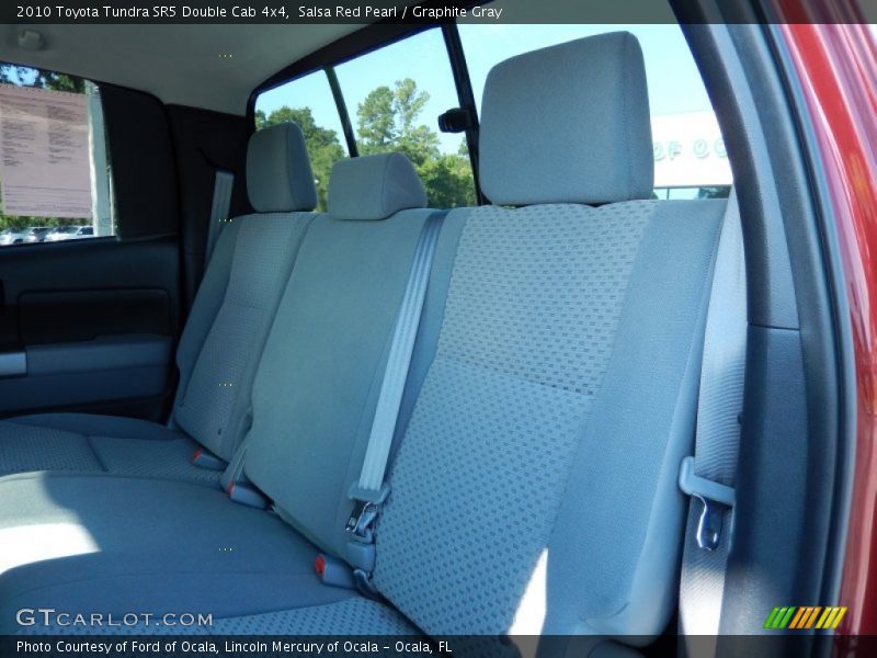 Salsa Red Pearl / Graphite Gray 2010 Toyota Tundra SR5 Double Cab 4x4