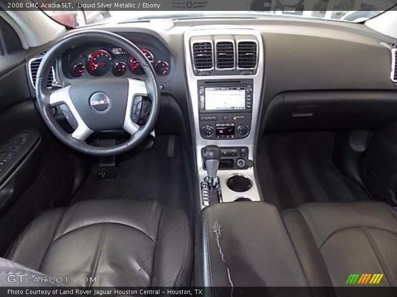 Liquid Silver Metallic / Ebony 2008 GMC Acadia SLT