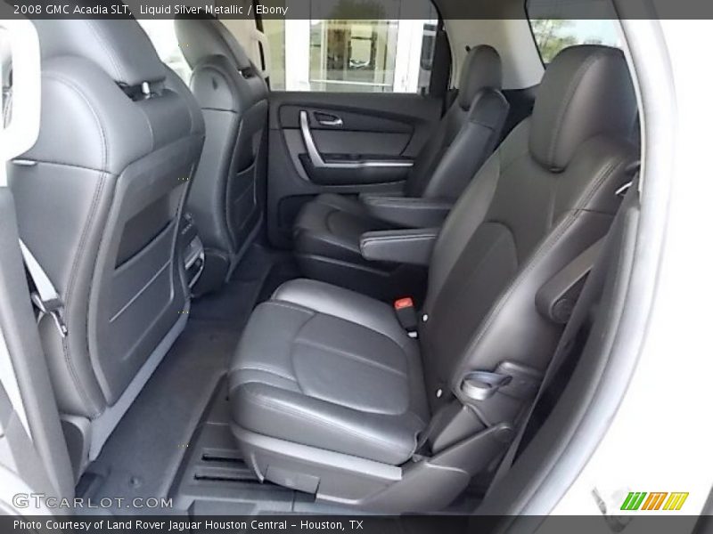 Liquid Silver Metallic / Ebony 2008 GMC Acadia SLT