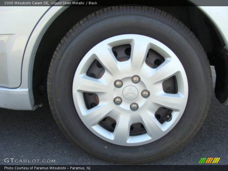 Liquid Silver Metallic / Black 2006 Mitsubishi Galant DE