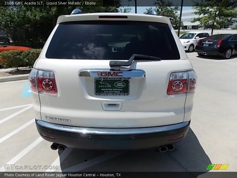 Liquid Silver Metallic / Ebony 2008 GMC Acadia SLT