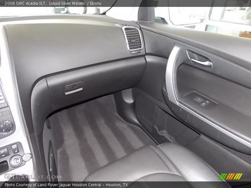 Liquid Silver Metallic / Ebony 2008 GMC Acadia SLT