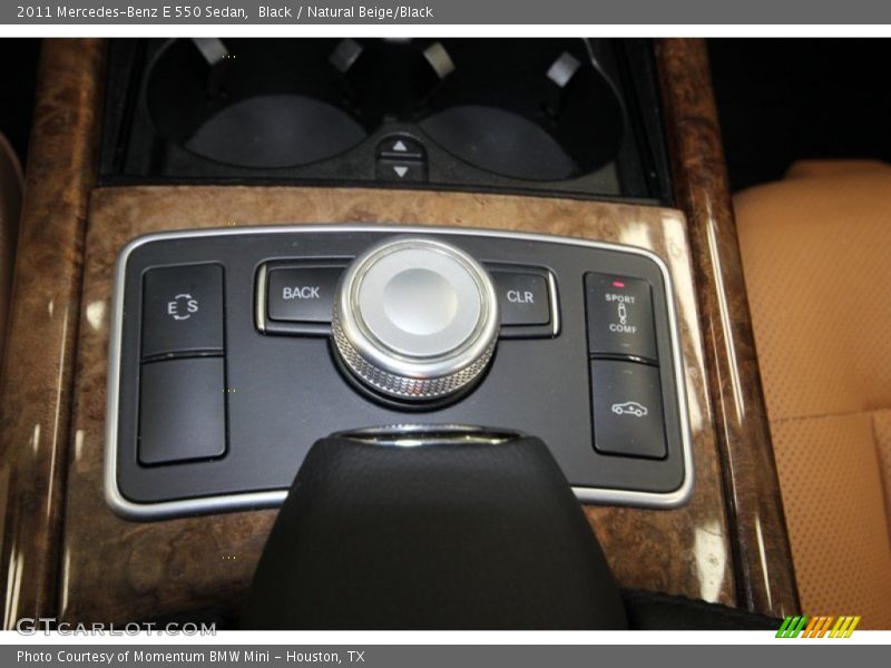Black / Natural Beige/Black 2011 Mercedes-Benz E 550 Sedan