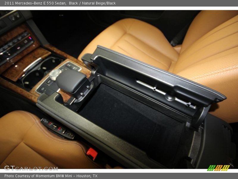 Black / Natural Beige/Black 2011 Mercedes-Benz E 550 Sedan