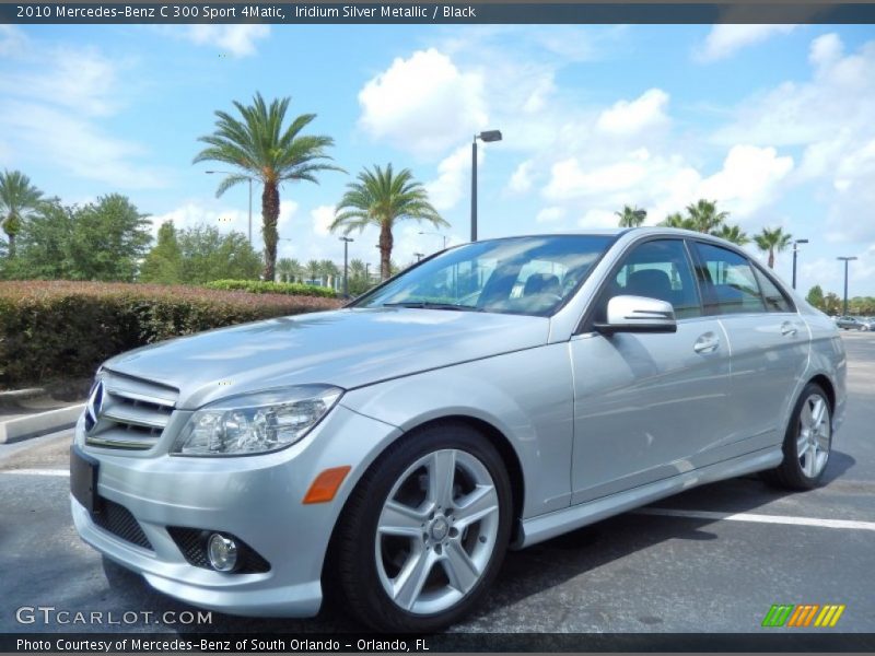 Front 3/4 View of 2010 C 300 Sport 4Matic