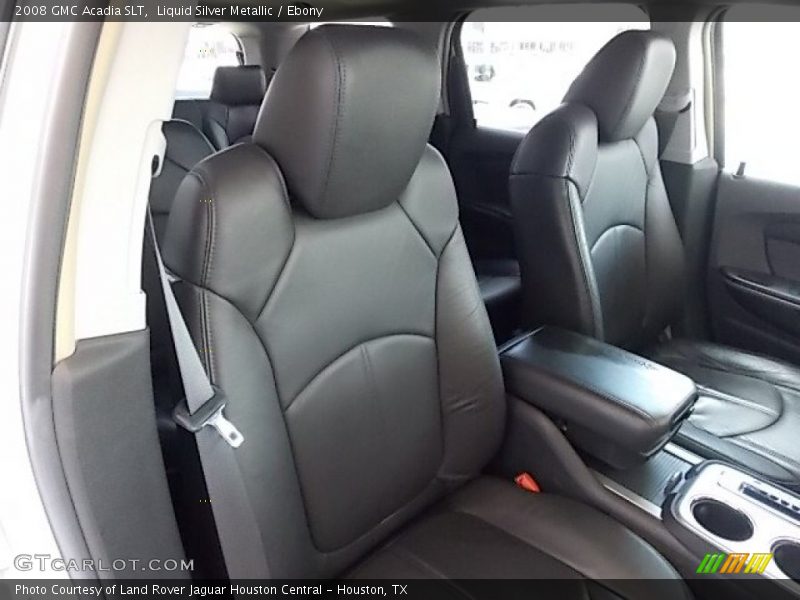Liquid Silver Metallic / Ebony 2008 GMC Acadia SLT