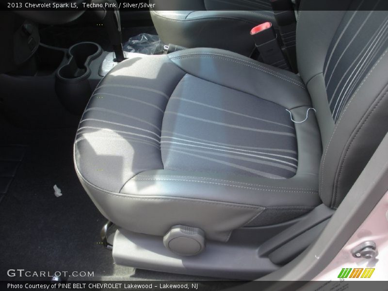 Techno Pink / Silver/Silver 2013 Chevrolet Spark LS