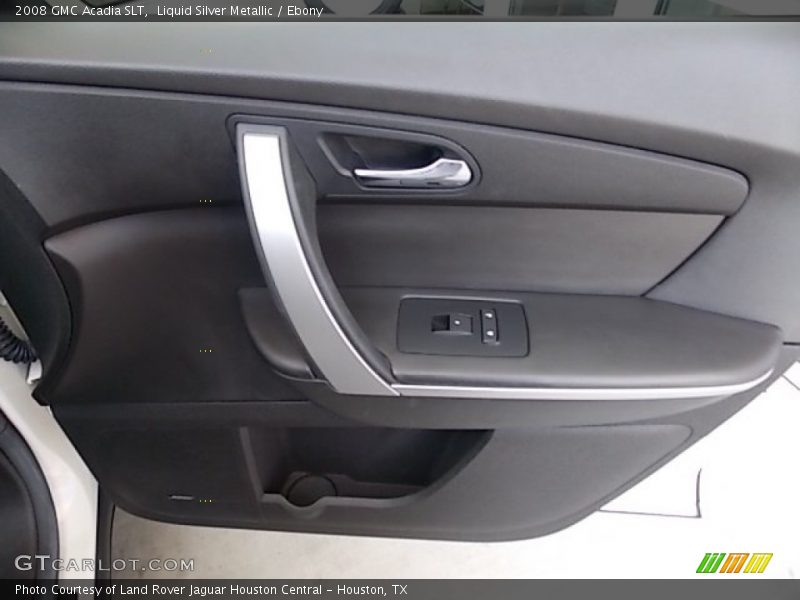 Liquid Silver Metallic / Ebony 2008 GMC Acadia SLT