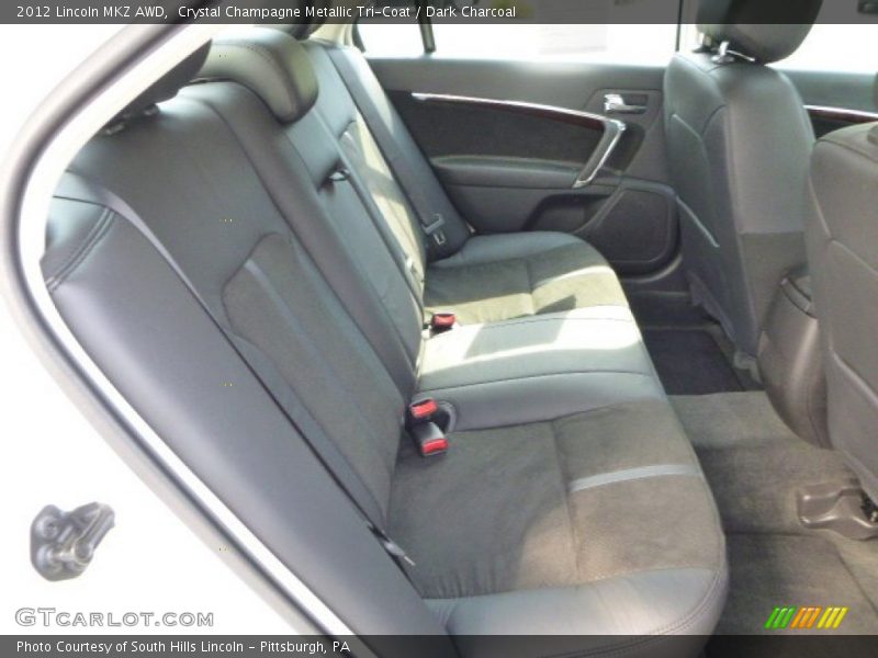 Crystal Champagne Metallic Tri-Coat / Dark Charcoal 2012 Lincoln MKZ AWD