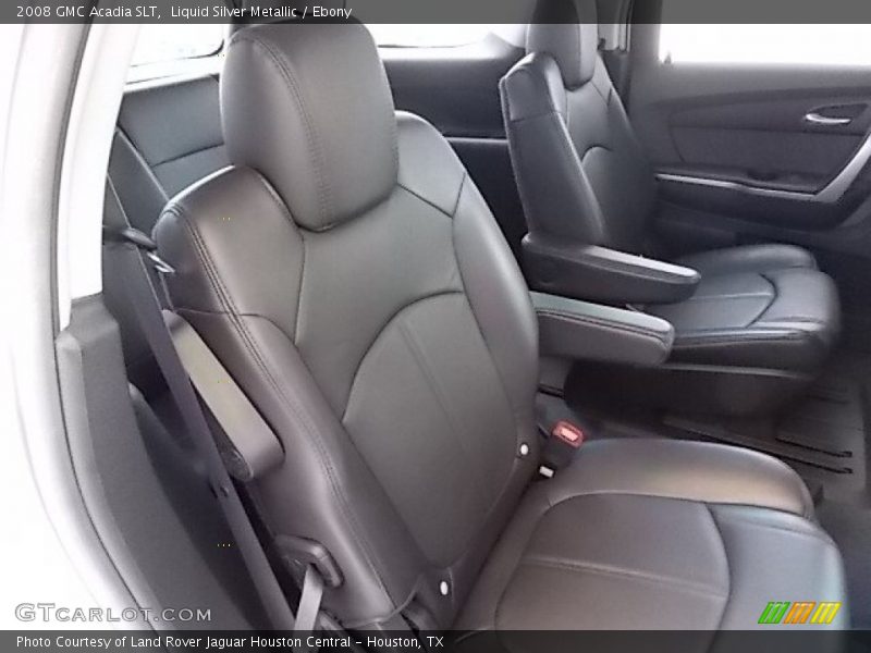 Liquid Silver Metallic / Ebony 2008 GMC Acadia SLT