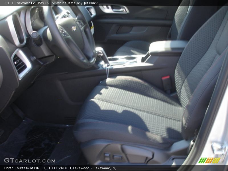 Silver Ice Metallic / Jet Black 2013 Chevrolet Equinox LS