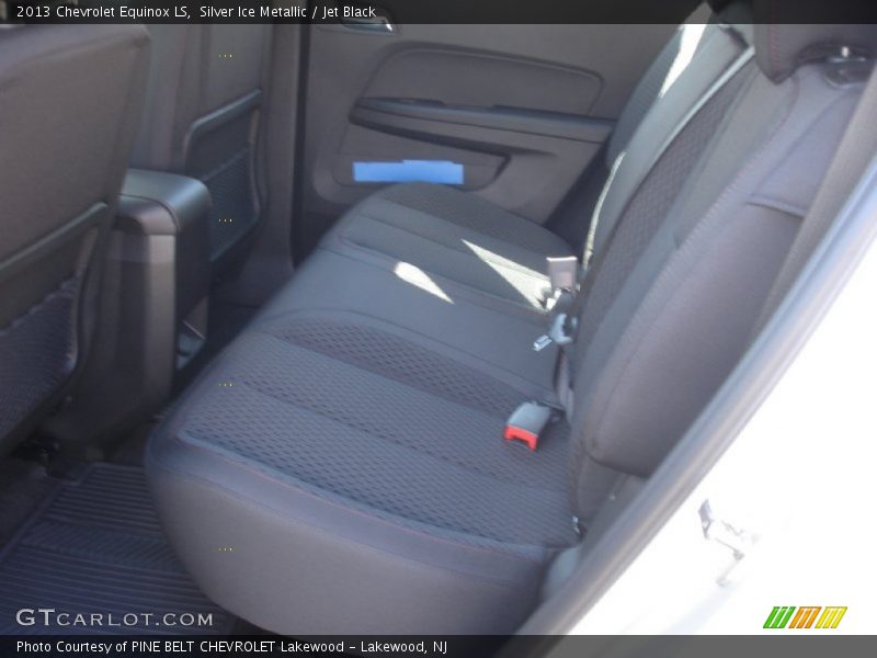 Silver Ice Metallic / Jet Black 2013 Chevrolet Equinox LS