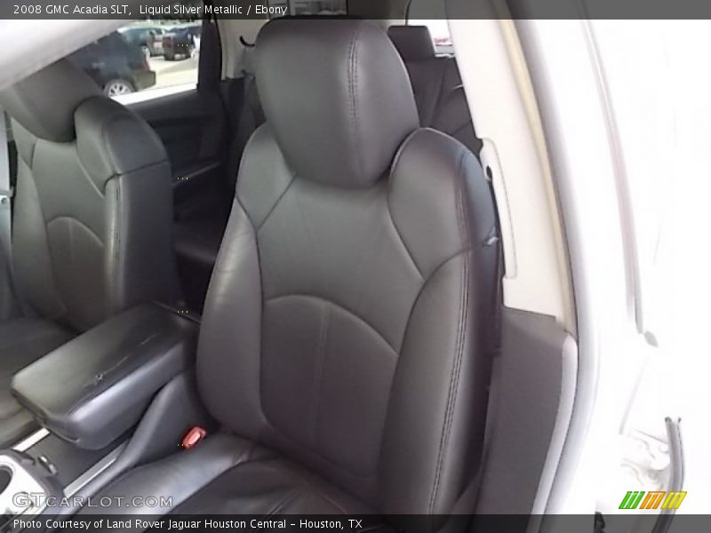 Liquid Silver Metallic / Ebony 2008 GMC Acadia SLT