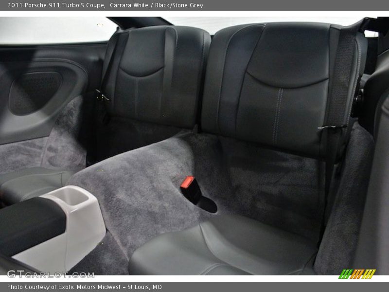 Rear Seat of 2011 911 Turbo S Coupe