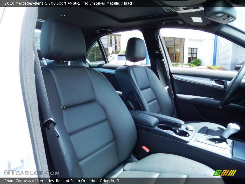 Iridium Silver Metallic / Black 2010 Mercedes-Benz C 300 Sport 4Matic
