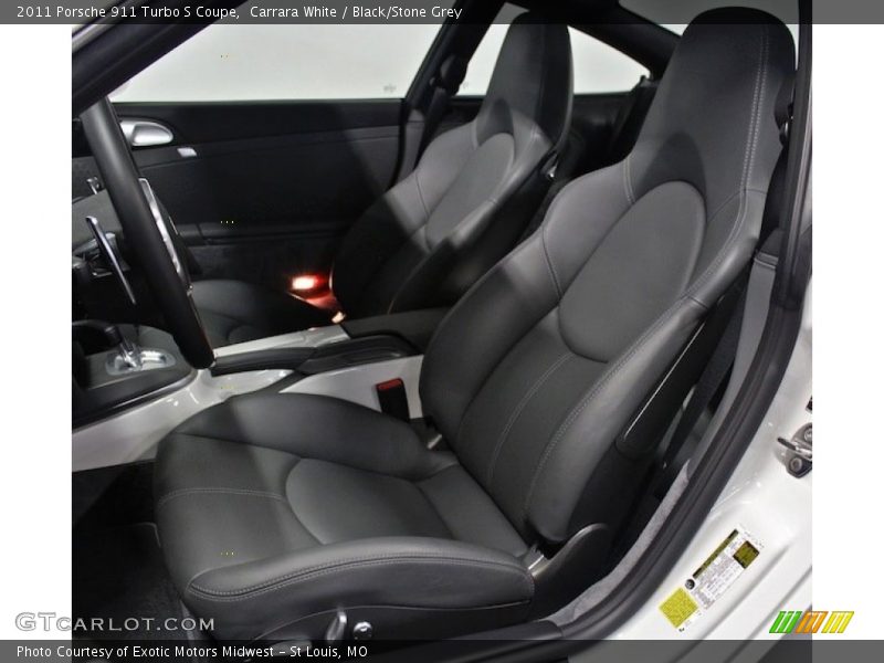Front Seat of 2011 911 Turbo S Coupe