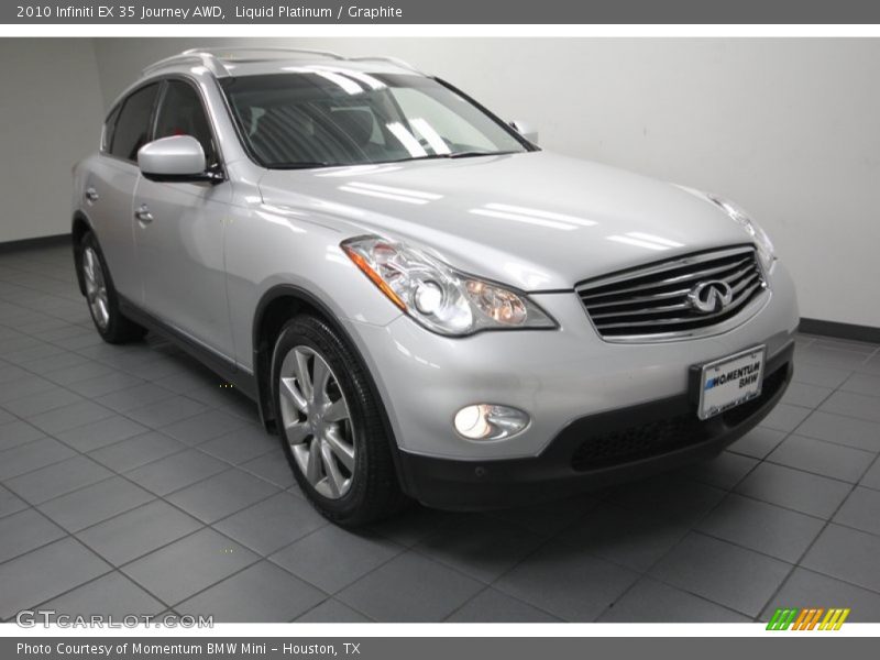Liquid Platinum / Graphite 2010 Infiniti EX 35 Journey AWD