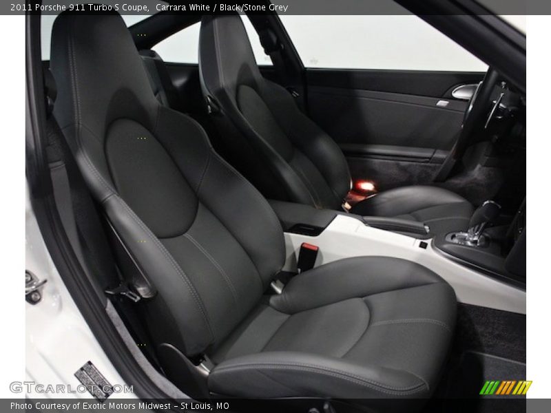 Front Seat of 2011 911 Turbo S Coupe