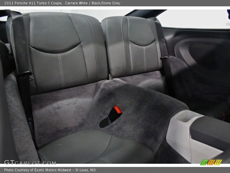 Rear Seat of 2011 911 Turbo S Coupe