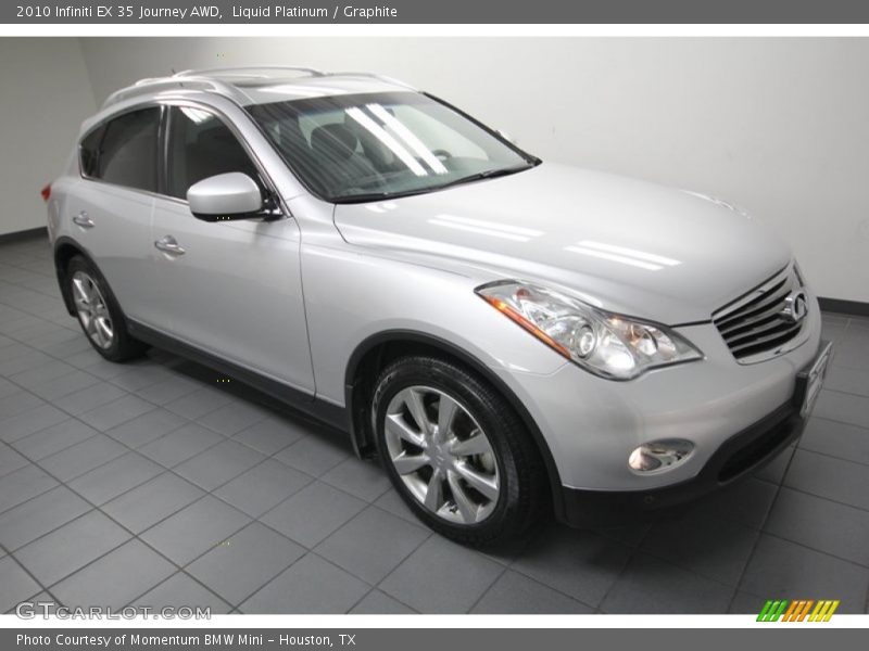 Liquid Platinum / Graphite 2010 Infiniti EX 35 Journey AWD