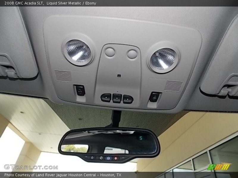Liquid Silver Metallic / Ebony 2008 GMC Acadia SLT