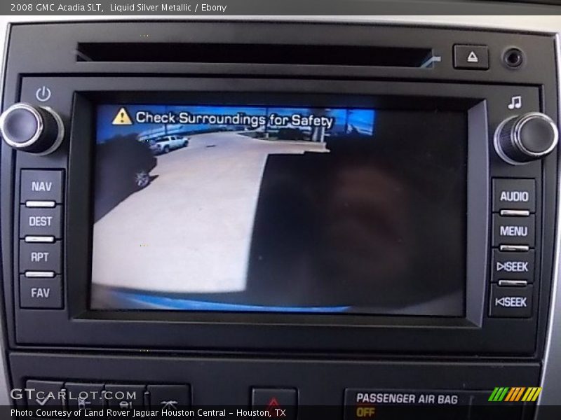 Liquid Silver Metallic / Ebony 2008 GMC Acadia SLT
