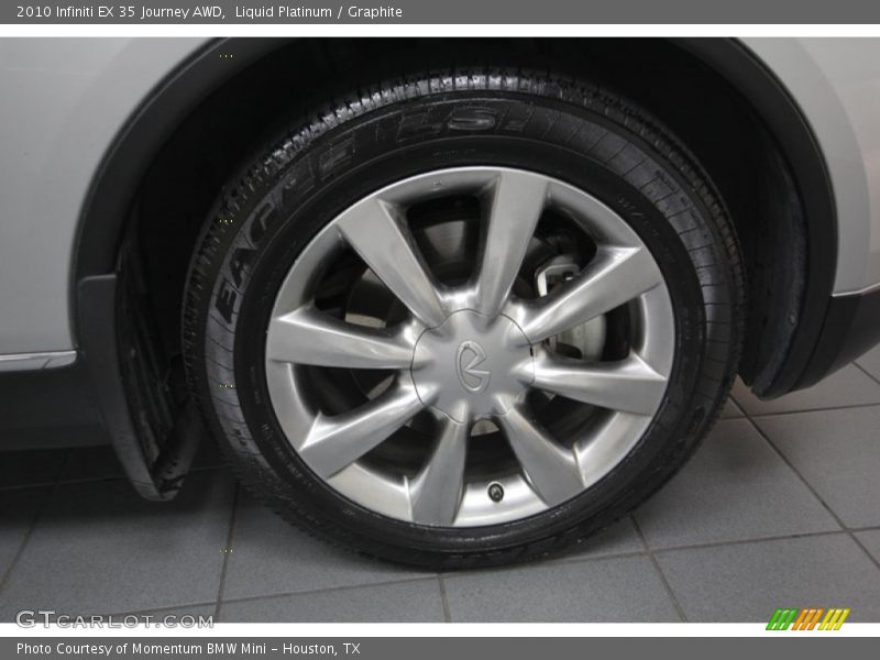 Liquid Platinum / Graphite 2010 Infiniti EX 35 Journey AWD