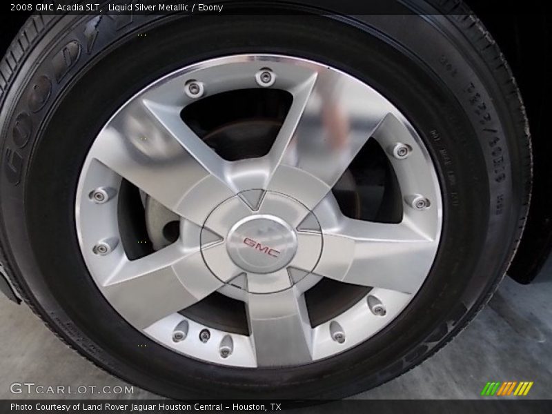 Liquid Silver Metallic / Ebony 2008 GMC Acadia SLT